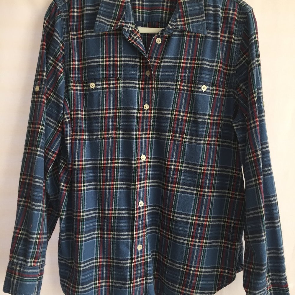 Ralph Lauren Long Sleeve Button Down Flannel Shirt